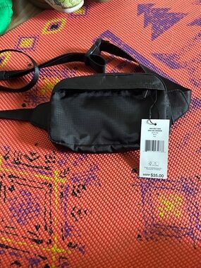 Vera Bradley Black Mini Crossbody Belt Bag